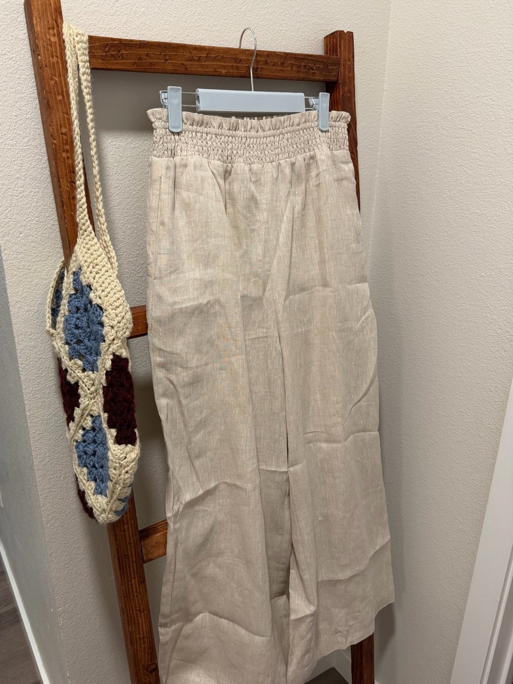 Neuflora Linen Pants Size Small - Picture 2 of 2